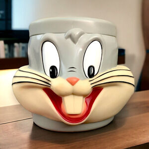 Looney Tunes Bugs Bunny Promotional Mug Warner Bros 1992 Vintage